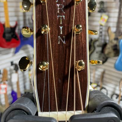 Martin OM-45 Left Handed Acoustic Guitar - Natural w/OHSC & PLEK*D #079 image 8
