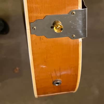 Epiphone Triumph 1945 Custom Florentine Cutaway Blonde image 5