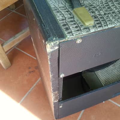 1963 Selmer Zodiac Twin 30 amp in Great Condition. Zodiac Twin  30 1963 Croc- covering image 4