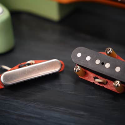 The Bakersfield™ Telecaster Pickup Set — Handwound | Mid-Forward | Alnico 5 | Honky Country Voice | USA Boutique image 1