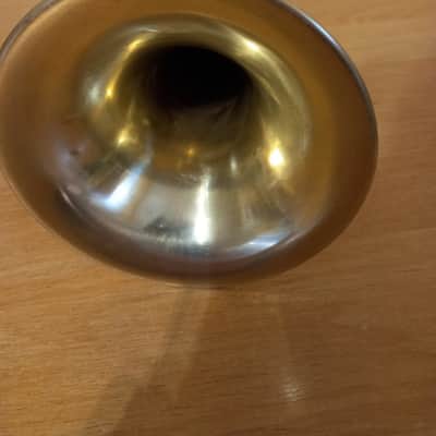 Soviet Trumpet Cornet USSR Musical Wind Instrument Vintage and Rare image 4