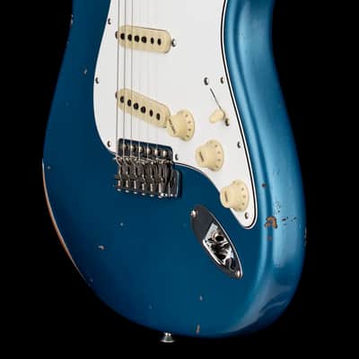 Fender Custom Shop Limited Edition Custom '68 Stratocaster Relic w/ Closet Classic Hardware - Aged Lake Placid Blue #79465 image 7