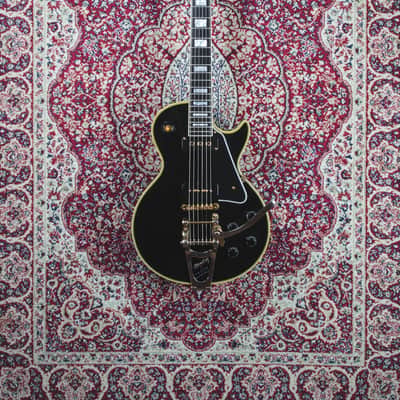 Gibson Custom Shop Historic 1954 Les Paul Custom 2002 - Ebony with Gold Hardware image 2