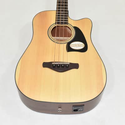 Ibanez AWB50CE Artwood Natural Low Gloss Acoustic Electric Guitar 2548 image 2