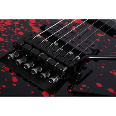 Schecter Sullivan King Banshee 6FRS - Obsidian Blood image 11