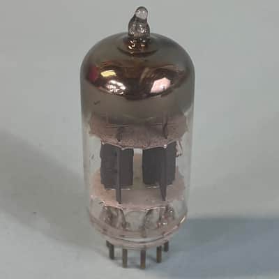 1950s CBS 12AU7A ECC82 Vintage Halo Getter Preamp Tube! T139 image 4