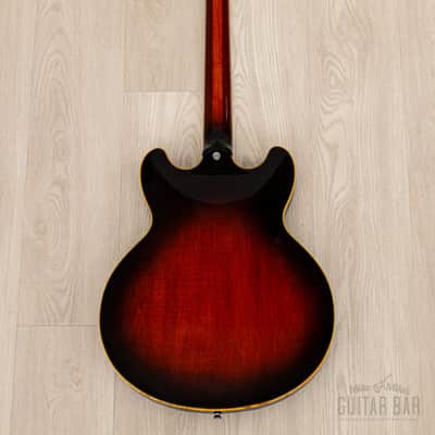 1982 Ibanez LR10 Lee Ritenour Artist w/ Brazilian Board, Antique Violin Sunburst w/ Case image 3