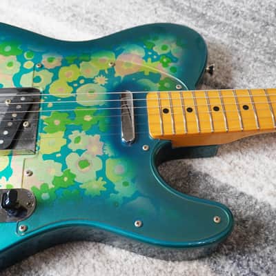 Fender Japan TL69-85 ’69 Telecaster Reissue Blue Flower BFL A-Serial MIJ Fujigen 1993-1994 image 7