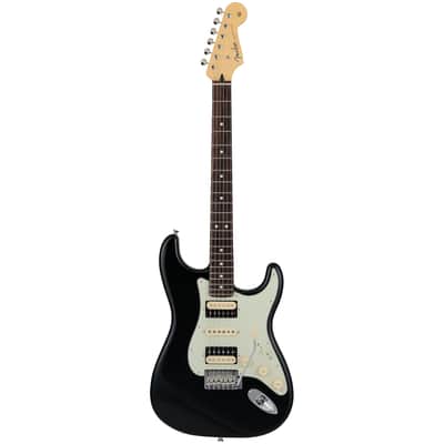 Fender 2024 Japan Hybrid II Stratocaster HSH BLK ltd. Ed. image 1