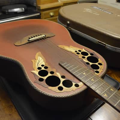 RARE Vintage 1983 Ovation Adamas II 1681-2 USA Acoustic Guitar OHSC! VIDEO! 1687 1581 image 7