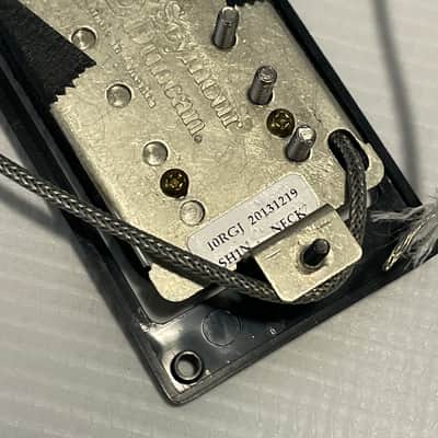 2013 Model USA Seymour Duncan SH1N Black Neck Humbucker Guitar Pickup 7k image 5