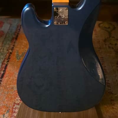 FENDER TONY FRANKLIN ARTIST SERIES P/J FRETLESS 4 STRING BASS LAKE PLACID BLUE WITH CASE- 2020 image 5