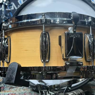 Gretsch — Mark Schulman Collection 5x14" USA G-5000 Solid Maple Snare Drum — Natural image 5