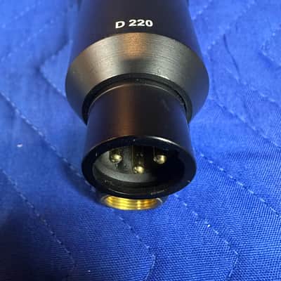 AKG D220 1990s - Matte Black image 7