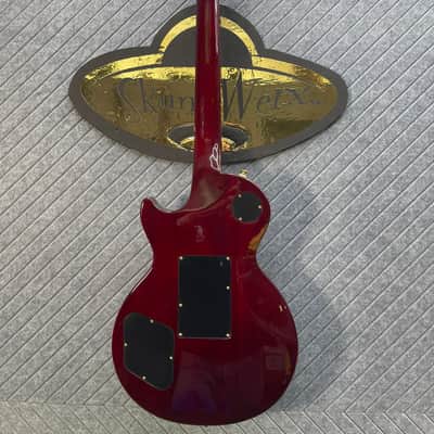 Epiphone Alex Lifeson Les Paul Custom Axcess Ruby SkunkWerx Premier Collection image 14