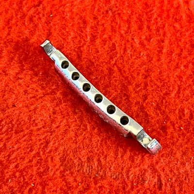 Gibson Les Paul Standard tailpiece c 1970 - Chrome original vintage USA SG L6S image 3
