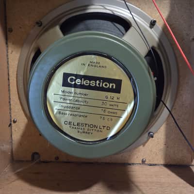1971 Celestion G12H T1534 Quad – 102 014 Pulsonic – Winston 4x12 image 2