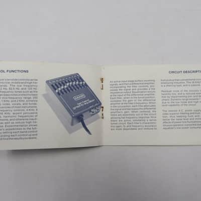 MXR 10-Band Graphic EQ Owners Manual image 2