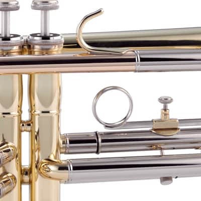 Belsona by Pearl 200 Series Student Trumpet w/Strap, Polish Cloth & Hard Case | BTPT200 | WorldShip | Auth Dealer image 5