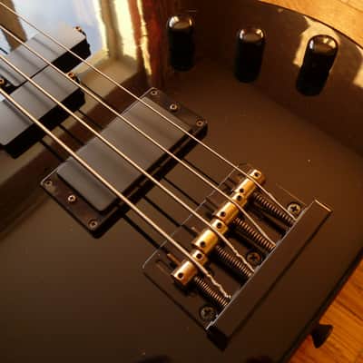 Fernandes Limited Edition PH Dinky Bass MIJ 1985 Black image 7