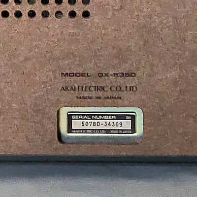 Akai GX-635D Pro Serviced Open Reel Stereo Tape Deck, Fully Tested w/Video image 19