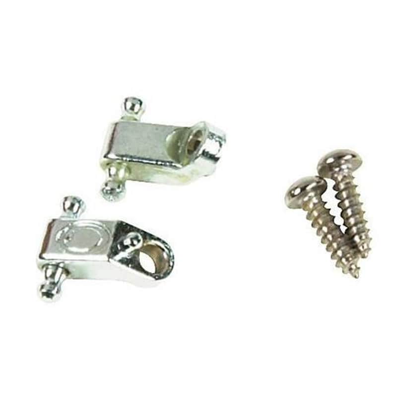 Fender American Standard Stratocaster / Telecaster String Guides, Chrome image 1