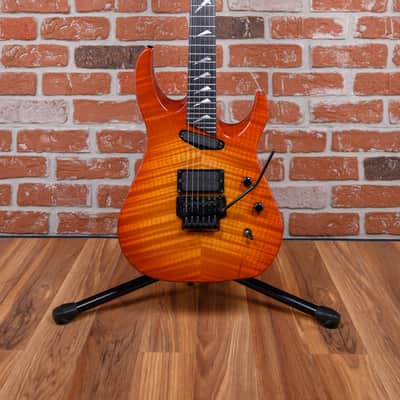 Hamer Californian Set Neck Flame Maple Top Antique Burst 1992 w/OHSC image 4