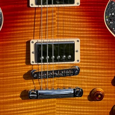 Gibson Les Paul Traditional 120th Anniversary 2014 - the coolest example w/a Fabulous Fiddleback Maple Top ! image 10