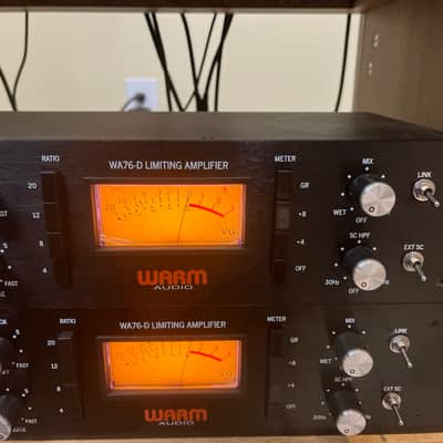 Warm Audio WA76-D Single Channel FET Compressor 2024 - Present - Black image 6