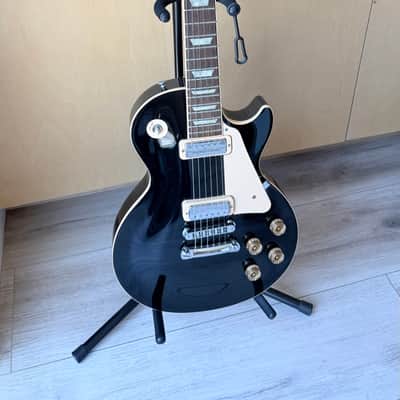 8.8 lbs! Gibson Les Paul Deluxe 30th Anniversary 1999 - Ebony Black, Limited Edition image 5
