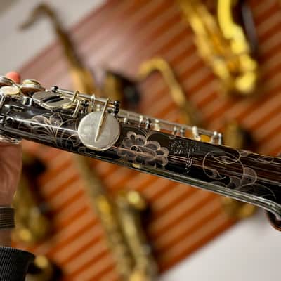 Forestone SX II Black Panther Lacquer Soprano Saxophone TITANIUM COPPER image 9