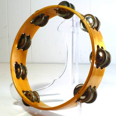 Ludwig 10” Headless Rock Tambourine Double Row 1960’s-1970’s image 3