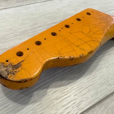 Fender Heavy RELIC 50s 51 52 Telecaster Neck, 21 Vintage Tall Frets, 9.5" Radius image 14