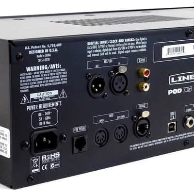 Line 6 Pod X3 Pro Guitar Amp Modeler Rack + Neuwertig + OVP + 1.5Jahre Garantie image 9