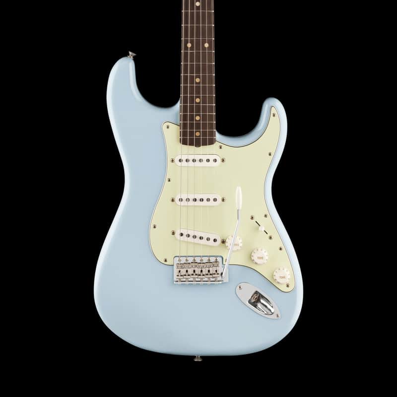 Fender Limited Edition Vintera II Road Worn '60s Stratocaster Sonic Blue with Case image 1