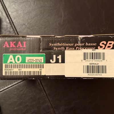 Akai Deep Impact SB1 Bass Synth – Very Good – Original Matching Serial Box + PSU image 13
