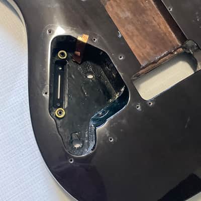 2000's Korean Ibanez S470QS S Series Transparent Black Quiltd Guitar Body LO-TRS Tremolo Ready image 18