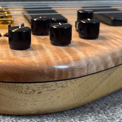 2021 Muckelroy Custom 5-String Bass – Ultra Lightweight 6.5 lbs – Mike Pope/Delano Electron image 16