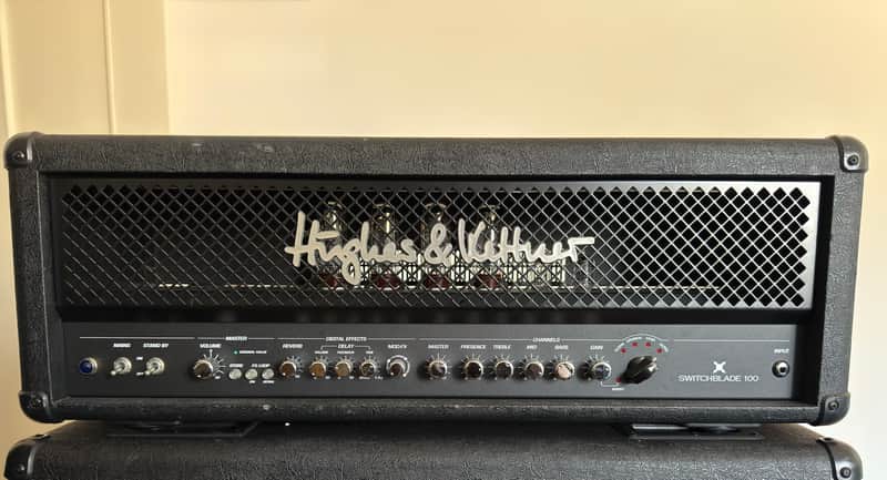 Hughes & Kettner Switchblade 4-Channel 100-Watt Programmable Guitar Amp Head 2006 - 2012 - Black image 1