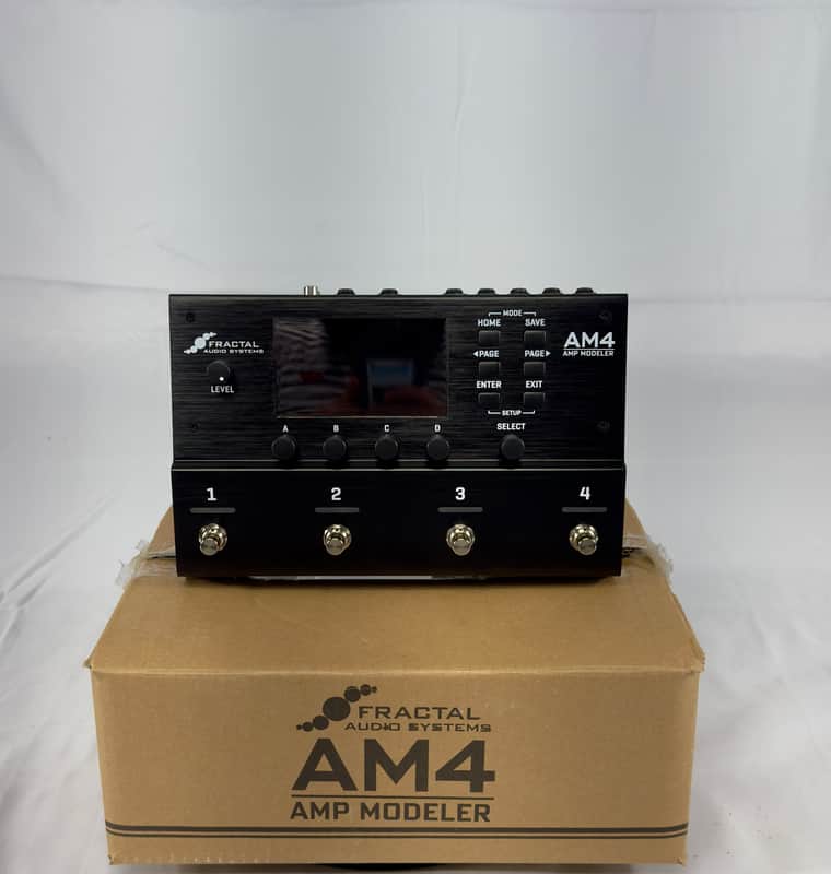 Fractal Audio AM4 Amp Modeler 2025 - Present - Black image 1