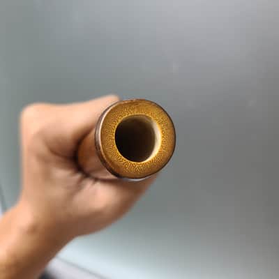 Handcrafted H’mong Bamboo Flute – Vietnamese Bawu Flute – Key C/D | Pro Sound, Vietnamese Artisan Quality, Smoked Bamboo - 8 Holes image 5