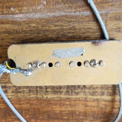 VINTAGE 1960's GIBSON P-90 PICK UP. 7.97 OHMS. 12" LEAD image 5