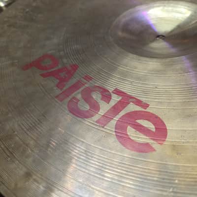(16075) Paiste 22" 2002 Power Ride Cymbal 1980 - Present - Traditional image 5
