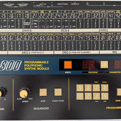 Korg EX-800 Analog Rackmount Synthesizer - Excellent Working Condition image 3