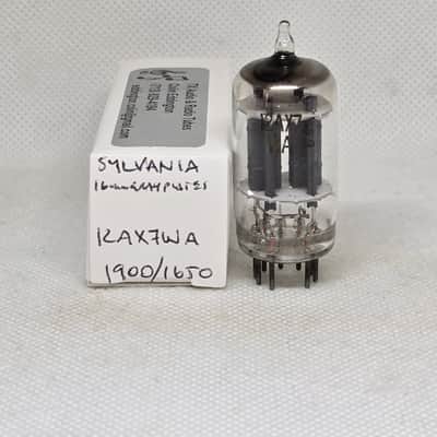 Sylvania JAN 12AX7WA Gray Plate Balanced Single NOS ECC83 12AX7 12AX7A