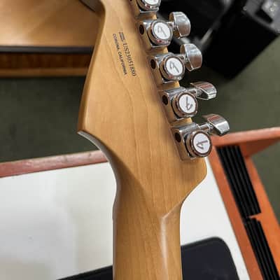 Fender American Ultra Stratocaster with Roasted Maple Fretboard - Black - With OHSC Hard Case image 10