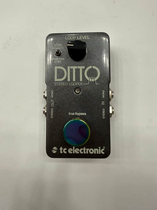 TC Electronic Ditto Stereo Looper Loop Sampler True Bypass Guitar Effect Pedal image 1