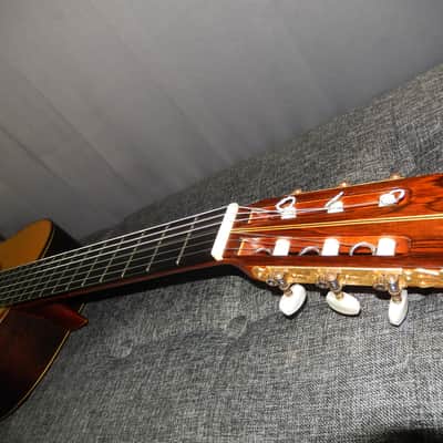 TATSUHIKO HIROSE 20 1978 - YAMAHA GC70 CLASS CLASSICAL CONCERT GUITAR - SPRUCE/BRAZILIAN ROSEWOOD image 6