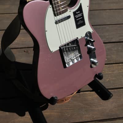Fender Limited Edition Vintera II Road Worn '60s Telecaster 2025 - Burgundy Mist Metallic image 3