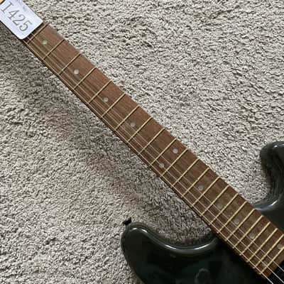 J&D Black SSH Electric Guitar, Mahogany Body, Maple Neck, Rosewood Fingerboard image 11